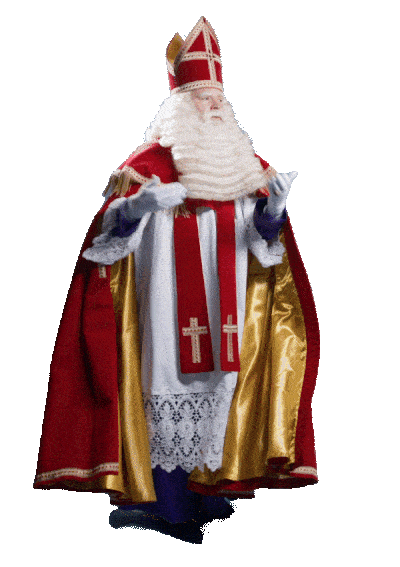 5 December Pieten Sticker by Boekdesint