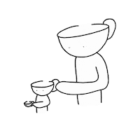 Coffee Loop Sticker