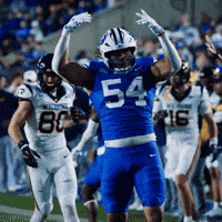 Byu Football Celebration GIF by BYU Cougars