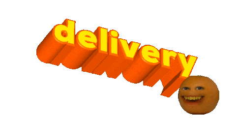 Delivery Sticker by anthony