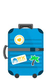 Travel Trolley Sticker by Tu Fin de Curso