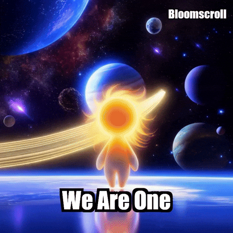 We Are One Love GIF by Bloomscroll