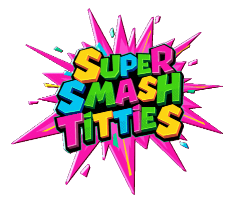 Supersmashtitties sst burly nerdlesque supersmashtitties Sticker
