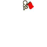 Red Flag Sticker