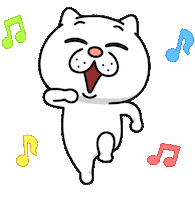 Happy Cat Sticker