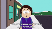 shopping talking GIF by South Park 