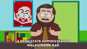 happy clown GIF by South Park 