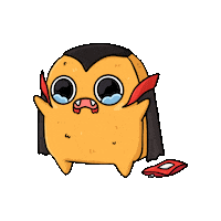 Chicken Nugget Halloween Sticker by Sad Nuggie