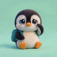 Sad Baby Penguin GIF by Senti
