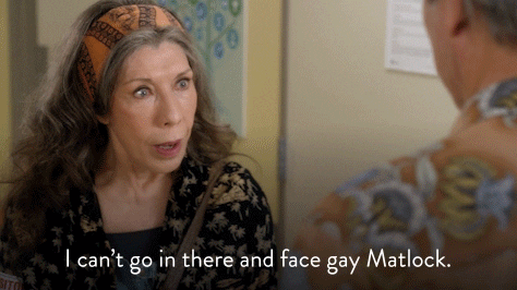 lily tomlin gay matlock GIF by Grace and Frankie