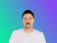 Smirk Smile GIF by GIPHY IRL