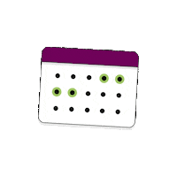 Green Day Calendar Sticker by Natural Cycles