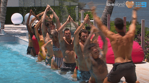 LoveIslandAU giphyupload loveislandau GIF