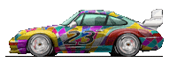 Racing Race Sticker