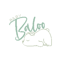 Logo Bear Sticker by Baby Baloo