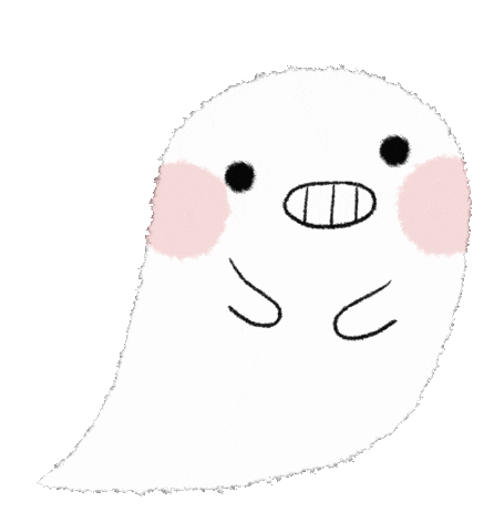 Jellysams giphyupload halloween ghost spooky Sticker