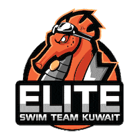 Logo Swimming Sticker by Elite Swim Team Kuwait