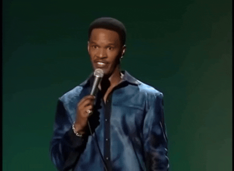 Confused Jamie Foxx GIF by Ren DMC