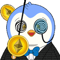 Invest Capital Markets Sticker by Pudgy Penguins