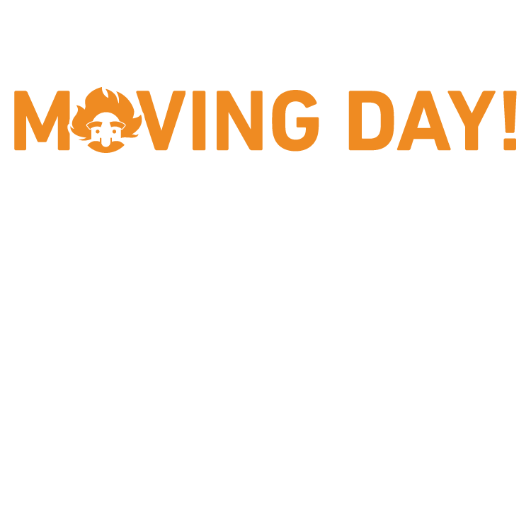 Moving Day Sticker by Einstein Moving