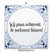 Nl Verandering Sticker by Tegelspreuken.nl