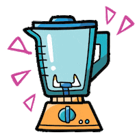 Shake Blender Sticker by Happy Way