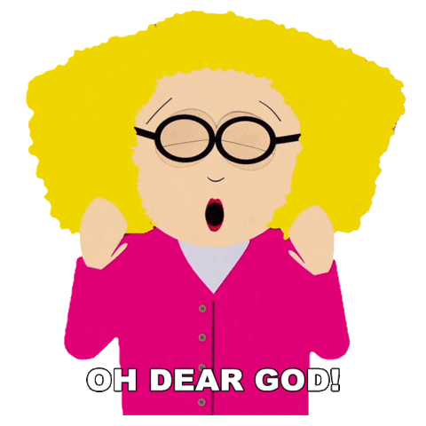 Principal Victoria Omg Sticker by South Park