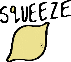 lemon squeeze Sticker