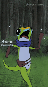 Get Away Running GIF by Quest Snakes