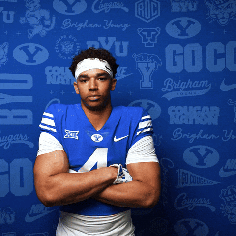 College Football Go Cougs GIF by BYU Cougars