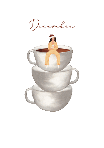 Coffee December Sticker