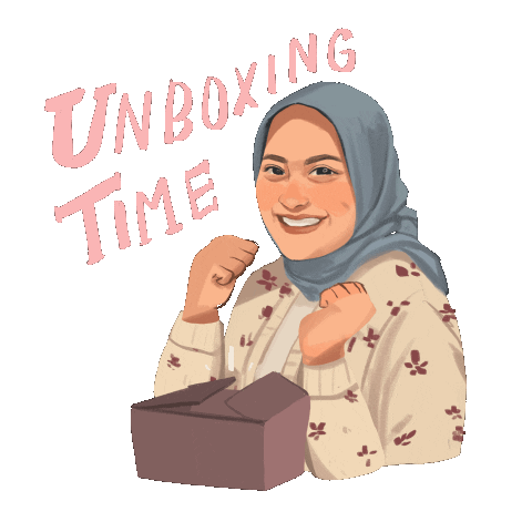 Unboxing Time Sticker by zytadelia