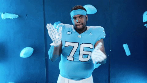Excited Lets Go GIF by UNC Tar Heels