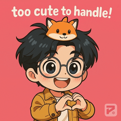 Amour Too Cute To Handle GIF by Persona
