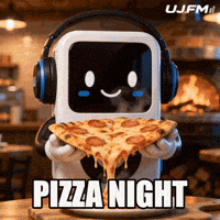 Hungry Pizza GIF by UJFM