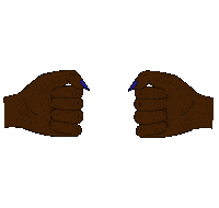 Unity Fist Bump Sticker by Trap Bob