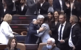 Yair Lapid Victory GIF by GIPHY News