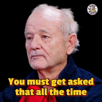 Bill Murray Interview GIF by First We Feast