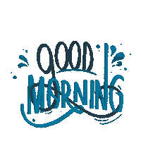 Therubyscribbles morning goodmorning splash goodvibe Sticker