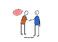 Discussion Meeting Sticker by Curious Piyuesh