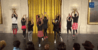 michelle obama dancing GIF