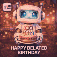 Happy Birthday Celebration GIF by Digi 995