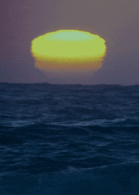 ocean sunset GIF
