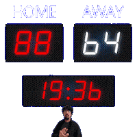 64 Away Sticker
