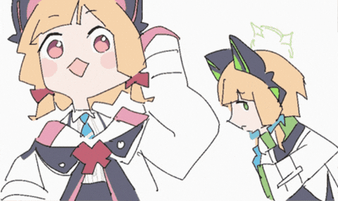 Pointing N GIF