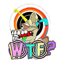 Lunicorn What Sticker