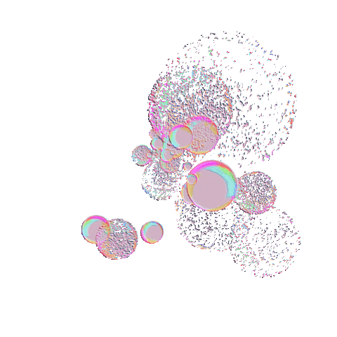 Bubbles Breaking Sticker by Dinaaaaaah