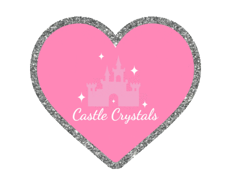 castlecrystals giphyupload sparkles sparkly pink heart Sticker
