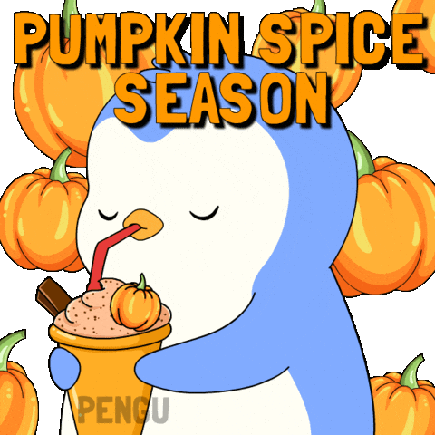 Iced Coffee GIF by Pudgy Penguins