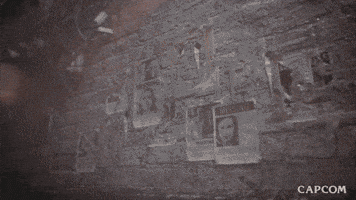 Posters Missing GIF by CAPCOM